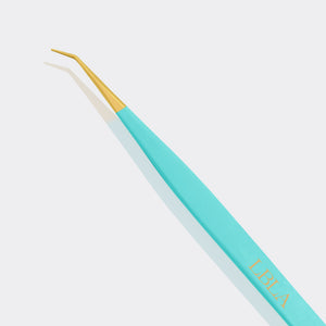 Teal JL Slim Isolation Tweezers - Long
