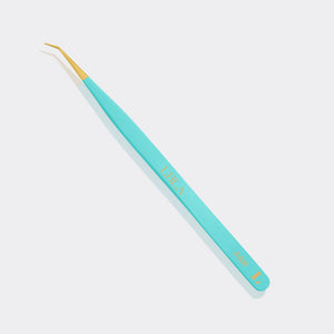 Teal JL Slim Isolation Tweezers - Long