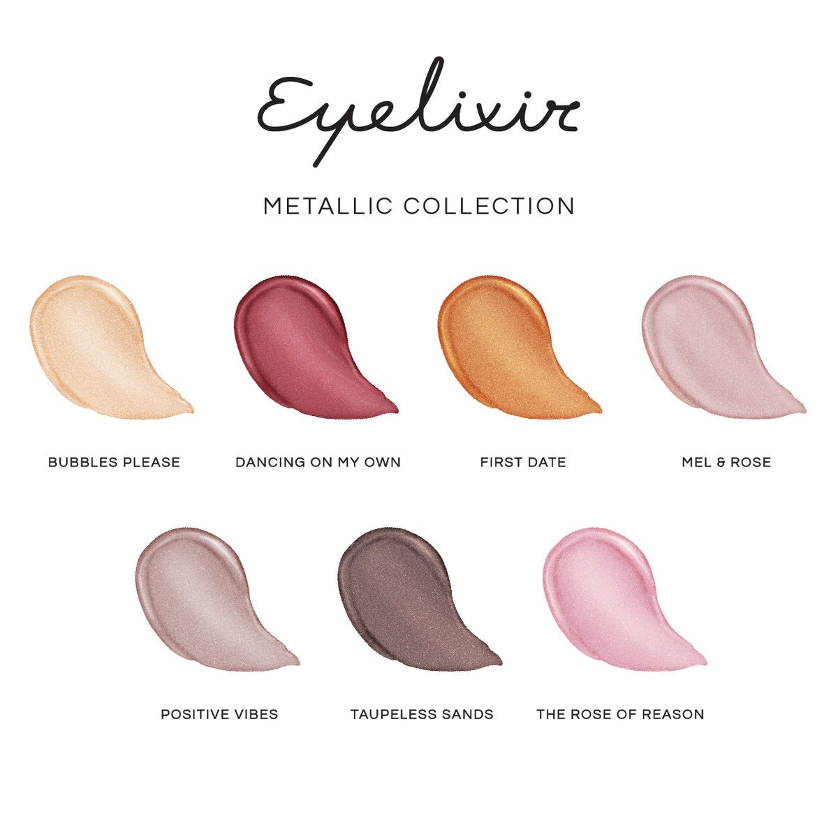 Eyelixir - Liquid Eyeshadow - Metallics